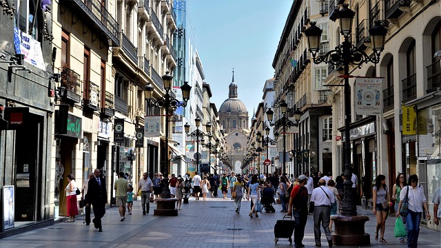 Fiestas del Pilar en furgoneta camper
