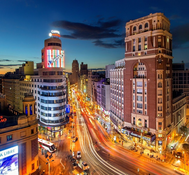 Viaje a Madrid en furgoneta camper